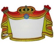 Kroonschild Klassiek Blanco