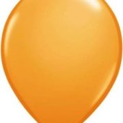 Ballonnen Onbedrukt Oranje 10 Stuks