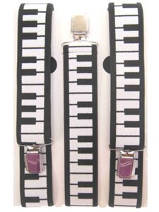 Bretels Piano Motief