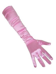 Handschoenen Satijn Pink
