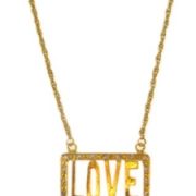 Ketting Love Goud