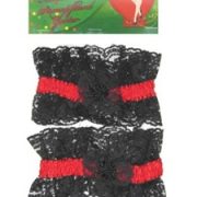 Kousen Band Zwart Rood