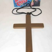 Kruis Pater Monnik Plastic Groot