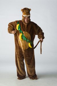 Pluche Apen Kostuum Bananen