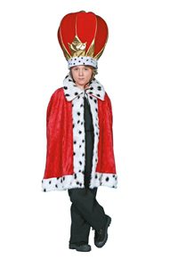 Prinsencape Kind Rood