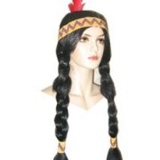 Pruik Indiaanse Snelle Speer
