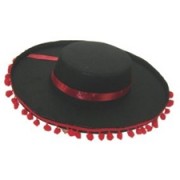 Spaanse Hoed Met Balletjes