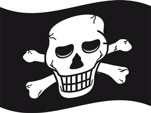 Vlag Piraat