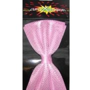 Vlinderstrik Hologram Roze