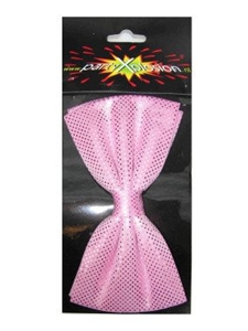 Vlinderstrik Hologram Roze