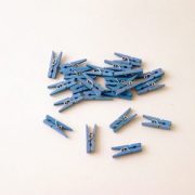 Wasknijpers Mini Blauw