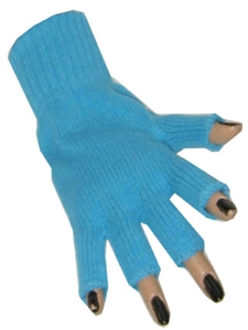 Handschoenen Turqoise Vingerloos