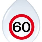 Ballonnen 60 Jaar Stopbord