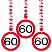 Guirlande 60 Jaar Stopbord