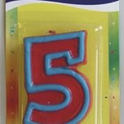 Kaars Leeftijd 5 Jaar