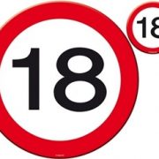 Placemats en Onderzetters 18 Jaar