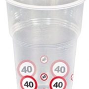 Bekers 40 Jaar Stopbord