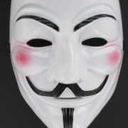V for Vendetta Masker Wit