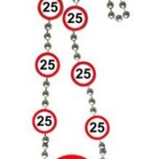 Ketting 25 Jaar Leeftijd Stopbord