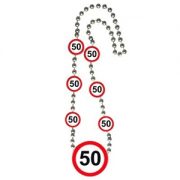 Ketting 50 Jaar Leeftijd Stopbord