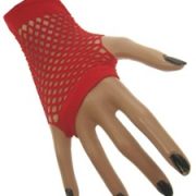 NetHandschoenen Kort Rood