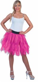Tulle Rok Fluo Pink