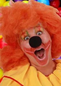 Clown Schuimneus Zwart