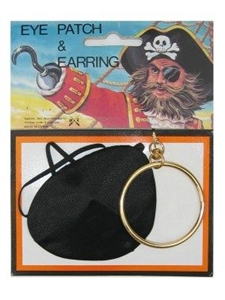 Piraten Ooglapje Met Ring