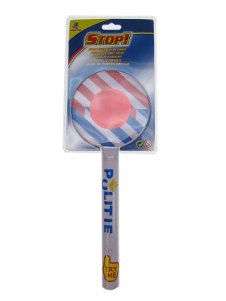 Stopbord Politie Met Licht