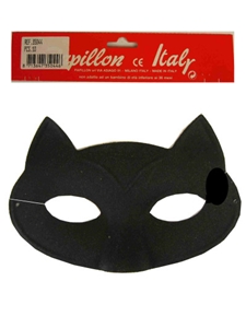 Oogmasker Kat Zwart