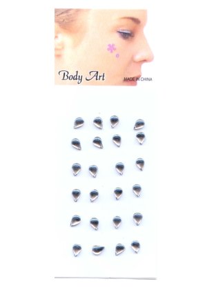 Steentjes Jewel Druppel Zilver