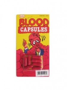 Bloedcapsules 8 Op Kaart