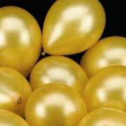 Ballonnen Goud Metallic 10 Stuks