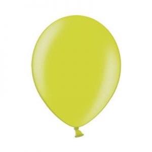 Ballonnen Onbedrukt Appel Groen Metallic 10 Stuks