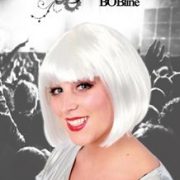 Bobline Pruik Wit Budget