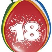 Ballonnen 18 Jaar Leeftijd