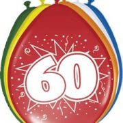 Ballonnen 60 Jaar Leeftijd