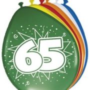 Ballonnen 65 Jaar Leeftijd