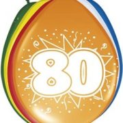 Ballonnen 80 Jaar Leeftijd