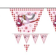 Geboorte Meisje Vlaggenlijn Baby