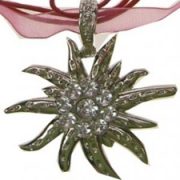 Tiroler Halscollier Edelweiss