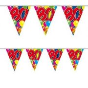 Vlaggenlijn 80 Jaar Leeftijd