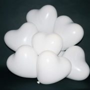 Hartjes Ballonnen Wit