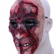 Horror Masker Latex Half Rottend