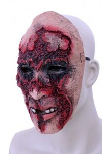 Horror Masker Latex Half Rottend