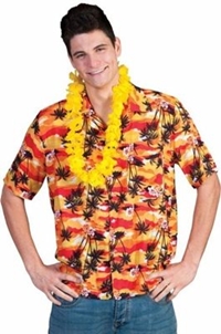 Hawaii Shirt Sunset
