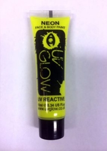 Neon Paint UV Glow Geel 10 ml