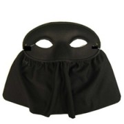 Oogmasker Domino Zwart Met Lapje