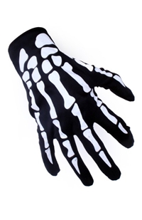 Skelet Handschoenen Zwart