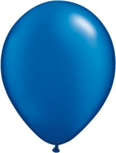 Ballonnen Onbedrukt Donker Blauw 10 Stuks